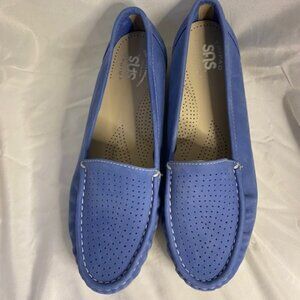 SAS Tripad Women's Blue Loafer/flat shoes, SIze 8W
